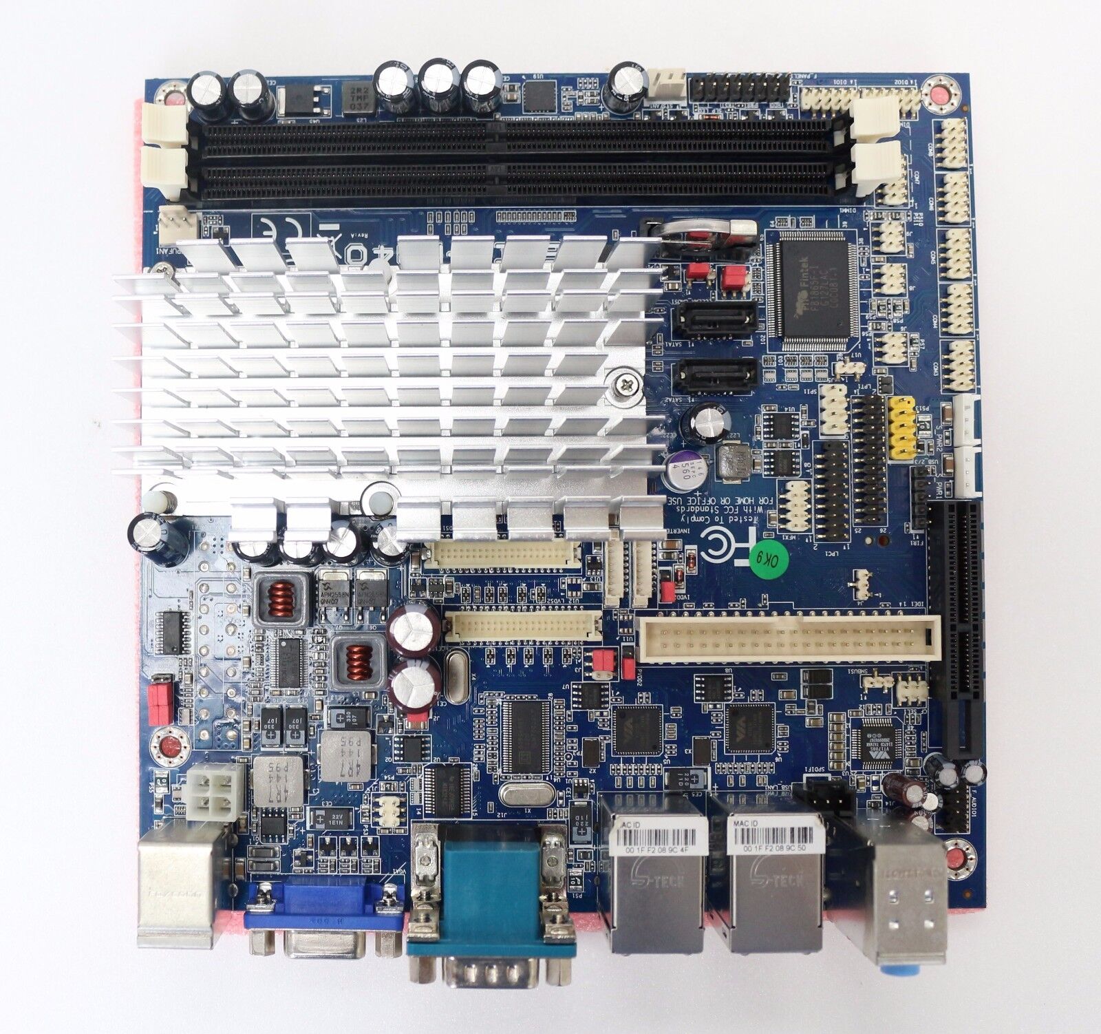 VIA EPIA M840-12PE Mini-ITX Board, Bulk pack