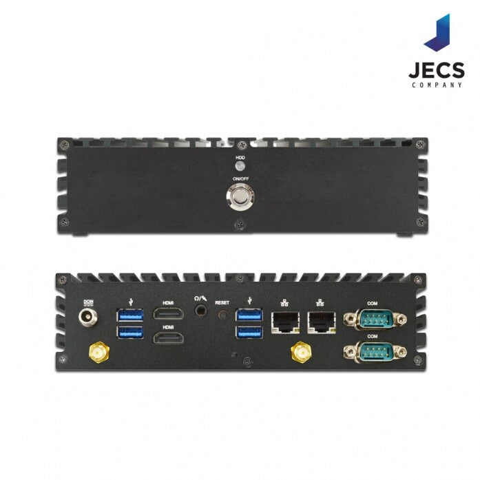 Fanless PC JECS-JBC390-3455 / Intel J3455 CPU / 8G RAM & 128G SSD