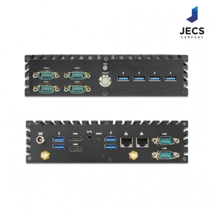 Fanless PC JECS-JBC390-3455CU / Intel J3455 CPU / 8G RAM & 128G SSD