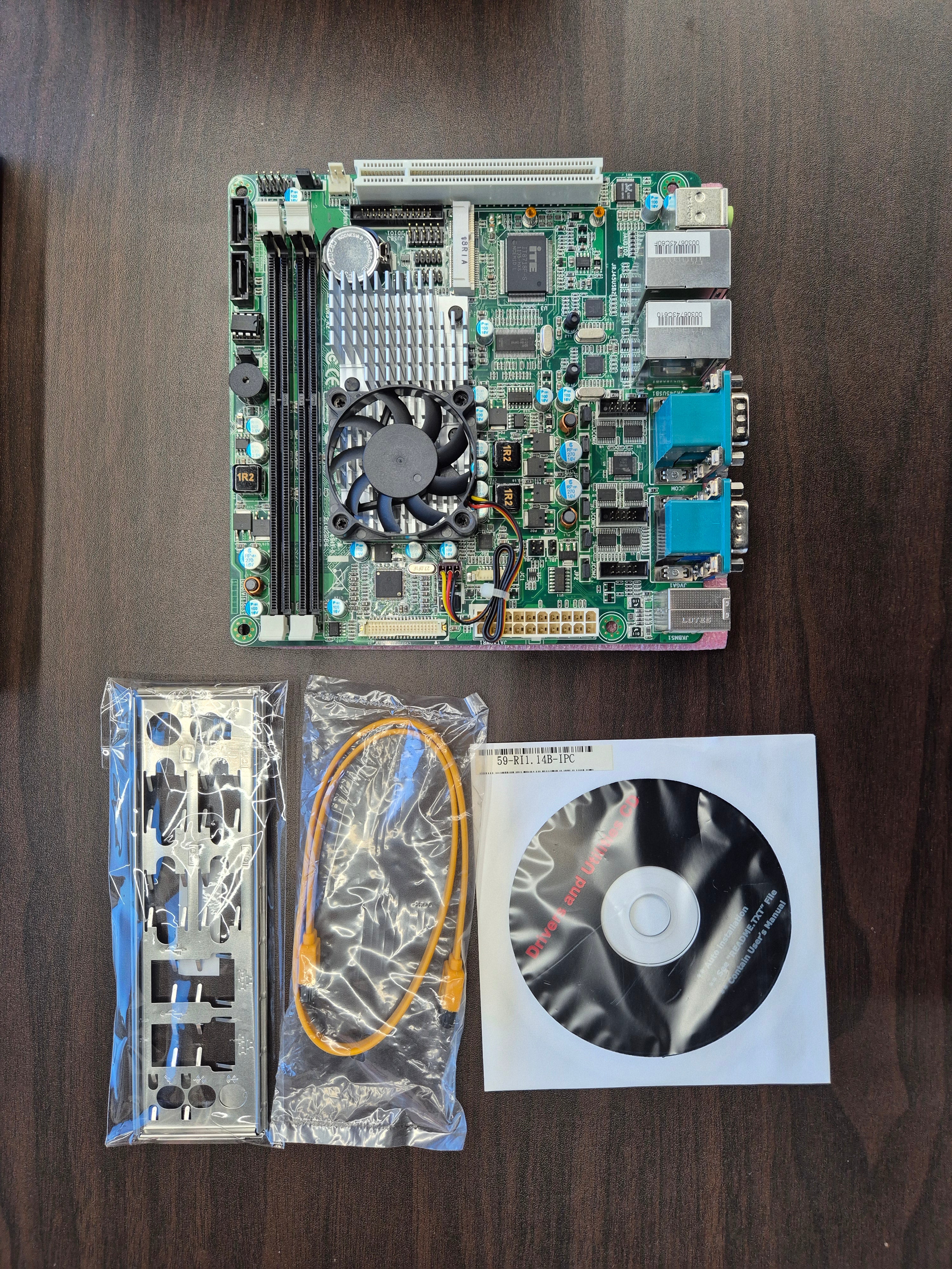 New BIOSTAR BIPV10-IA Intel Atom D525