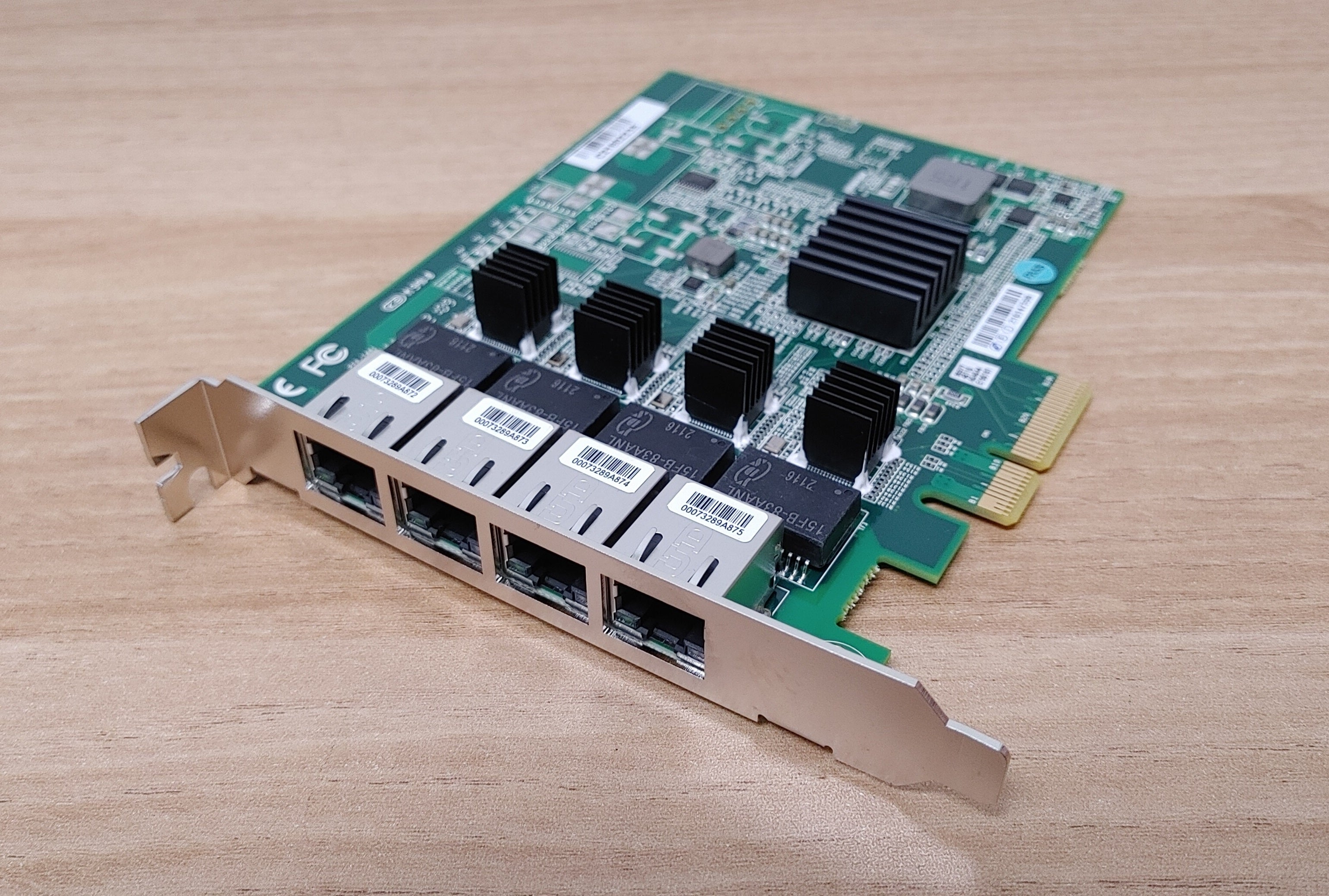 New AAEON PER-T481-A10-00 , 4 Port PCIe x4 LAN Card / Shipping by eBay GSP
